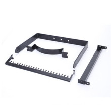 OEM black coated Stainless Steel Stamping Gutter bracket Different Types of Brackets clamps Hardware